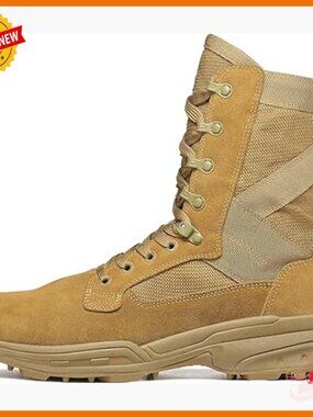 Military Combat Boots AR670-1 Compliant Lightweight Suede Leather Tactical
